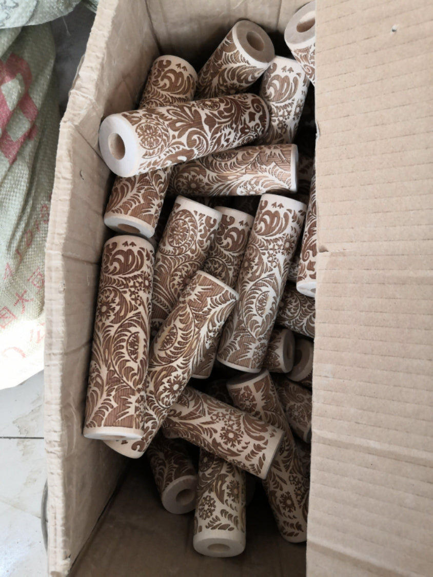 Christmas Pattern Rolling Pin - Kitchora