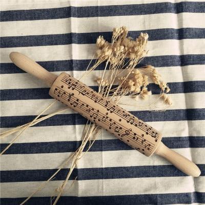 Christmas Pattern Rolling Pin - Kitchora