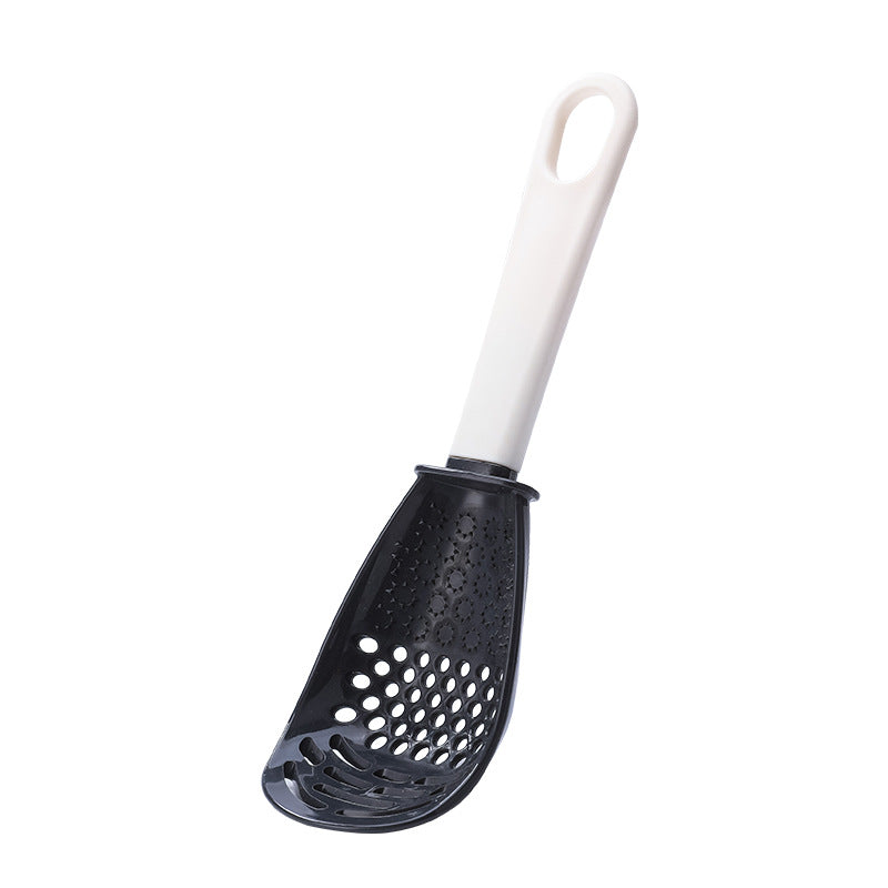 5-in-1 Slotted Masher Spoon – Grate, Press, Stir & Serve with Ease! - Kitchora