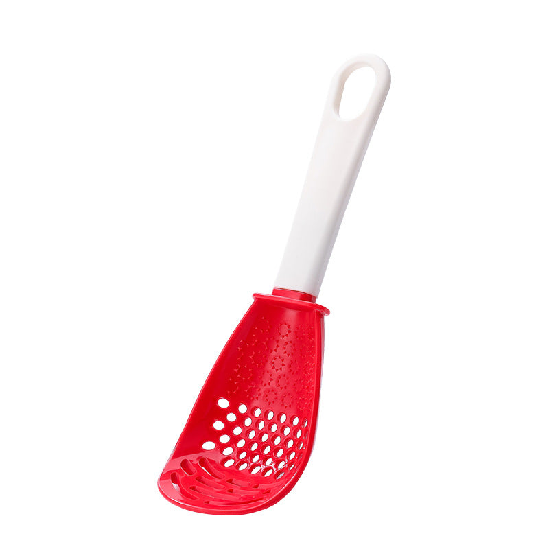 5-in-1 Slotted Masher Spoon – Grate, Press, Stir & Serve with Ease! - Kitchora