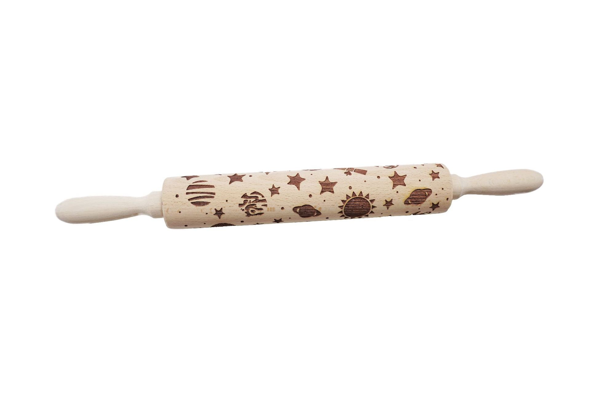 Christmas Pattern Rolling Pin - Kitchora
