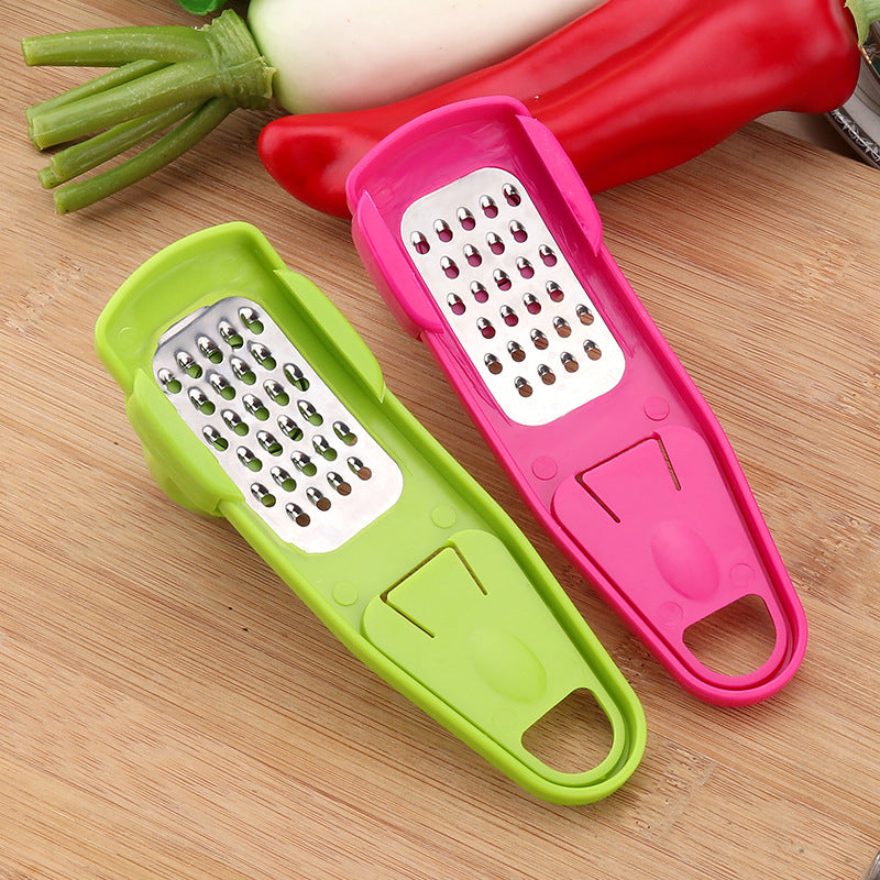 2-in-1 Garlic Crusher & Grinder - Kitchora