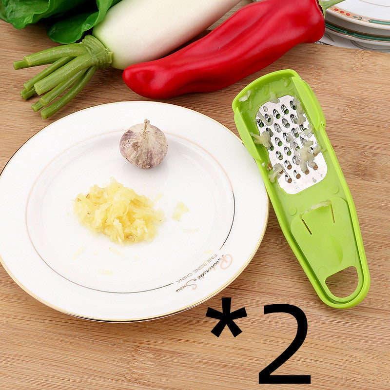 2-in-1 Garlic Crusher & Grinder - Kitchora